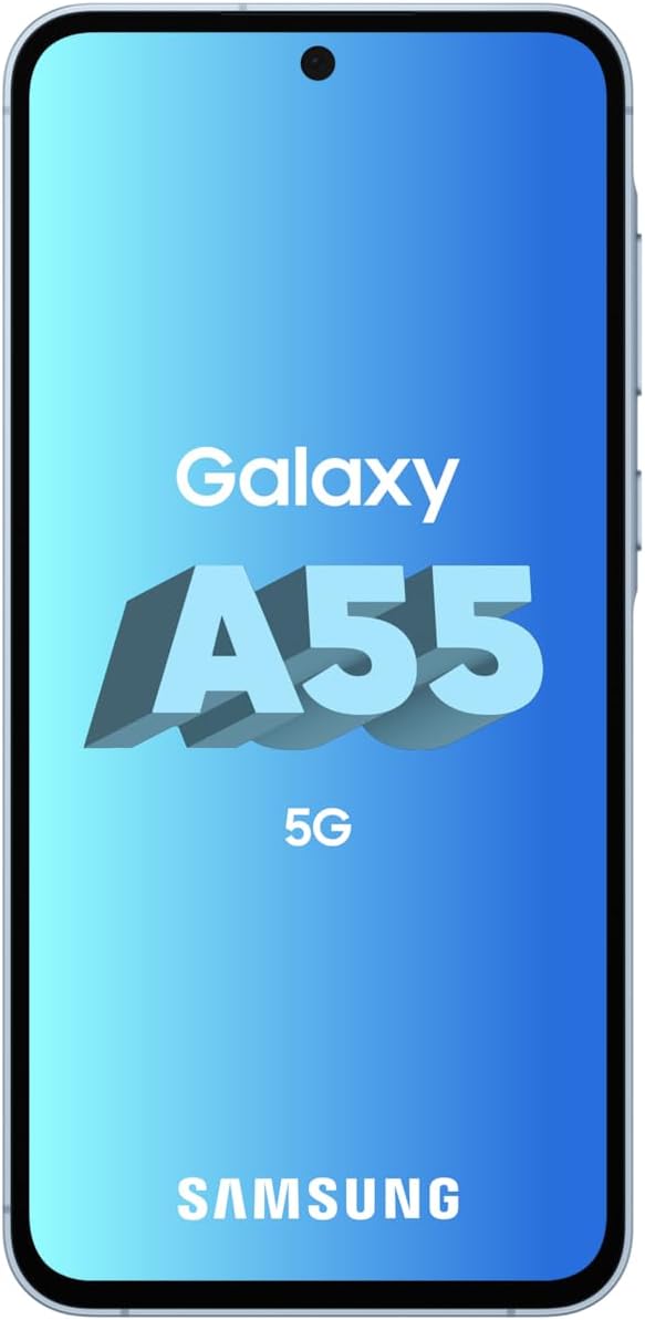 Samsung A556B Galaxy A55 5G 256GB/8GB Dual-SIM awesome-iceblue, Black