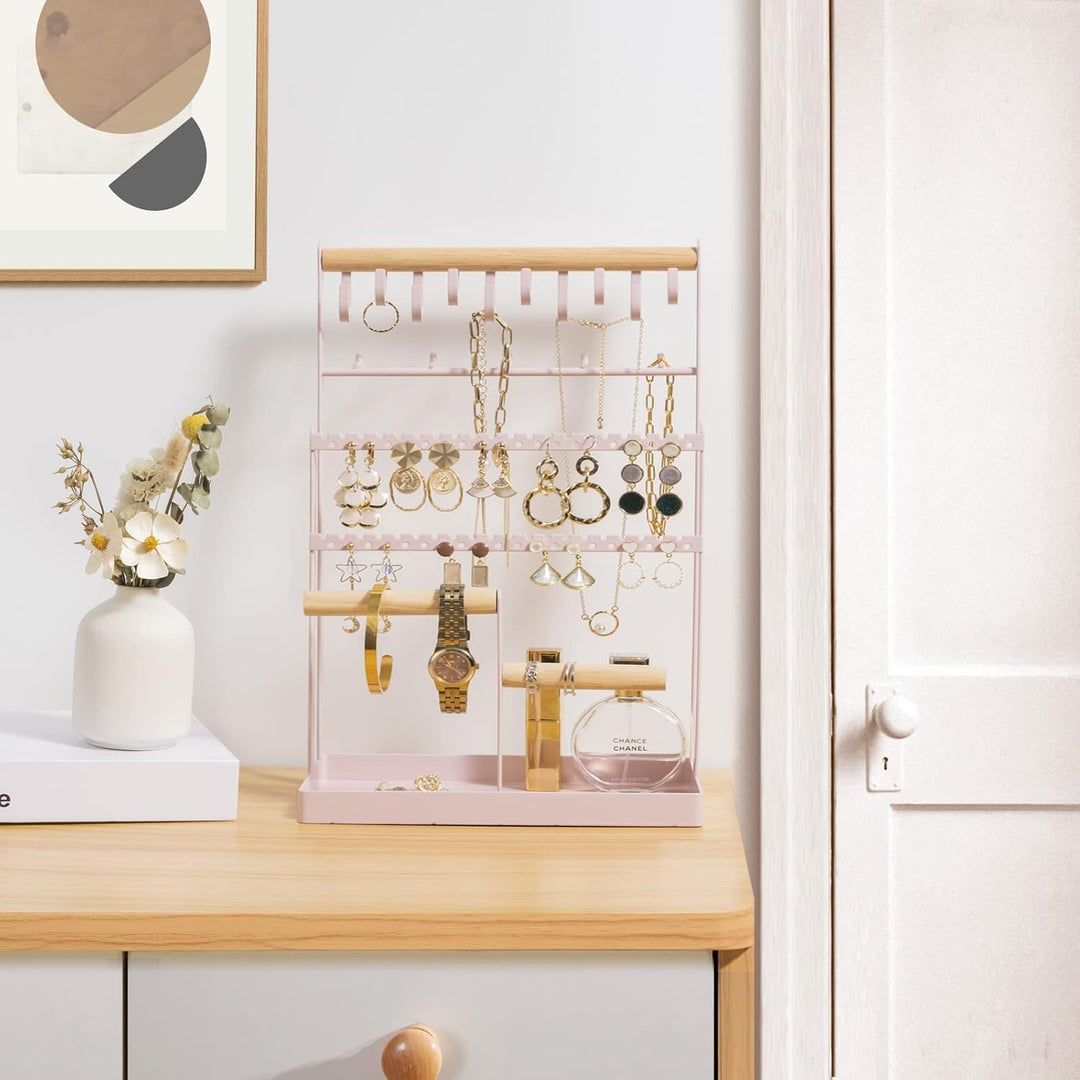 ProCase Schmuckständer Schmuckhalter für Ohrring Ohrstecker Ketten Schmuck Organizer Jewelry Ständer