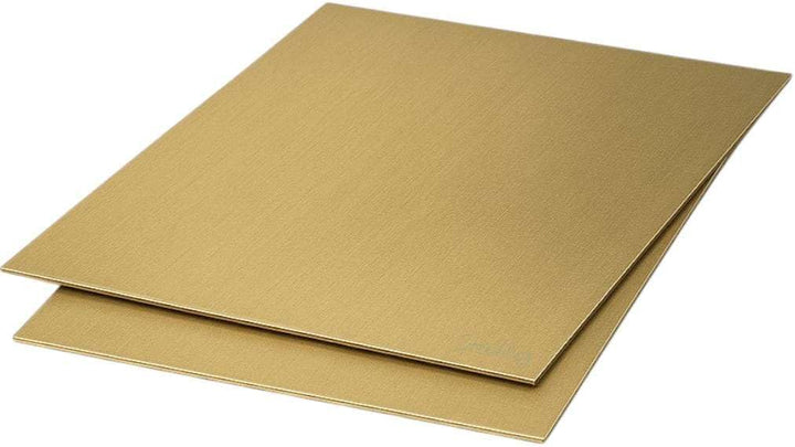 Messingblech Bleche Platten Zuschnitte nach Auswahl 2mm x 300mm x 300mm 2mm Messing 300mm x 300mm (3