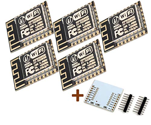 5 STK ESP ESP8266 Serial WLAN Transceiver Modul (ESP12F)