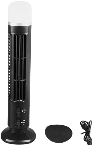Cuifati Turmventilator für Schlafzimmer, 90° Oszillierender Persönlicher Tischventilator, 13 Zoll Kl