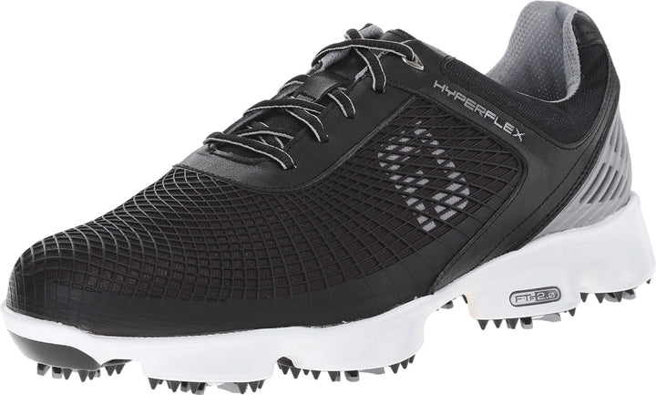 Footjoy Herren Hyperflex Golfschuhe 39 EU Schwarz Weiss, 39 EU Schwarz Wei&amp;