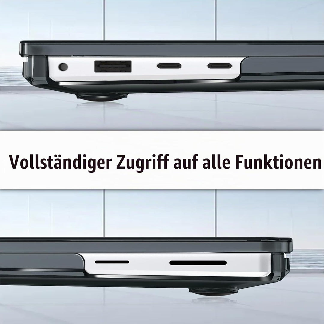 Fintie Hülle Kompatibel mit 15 Zoll Microsoft Surface Laptop 7, Ultradünne Hartschale Schutzhülle Sn