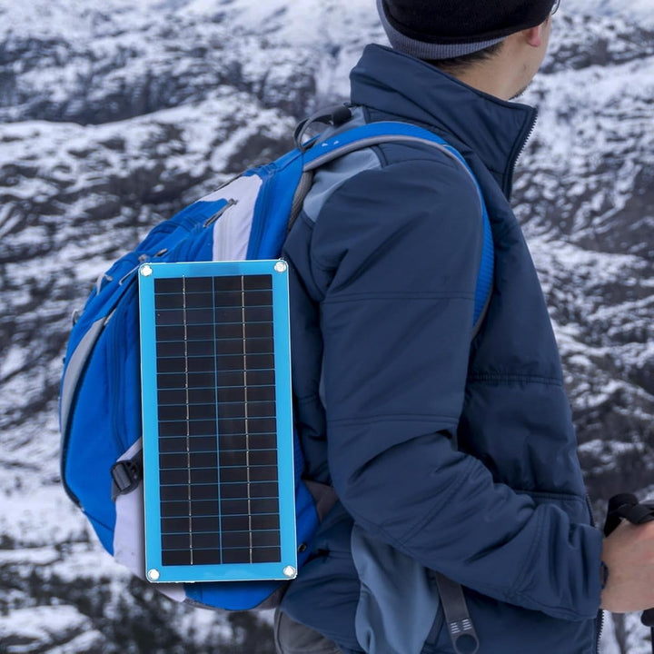 Solarheizung Gewächshaus Komplettset, 30w Hühnerstallheizung Solar, Tragbarer Energieerwärmer Mit Ba