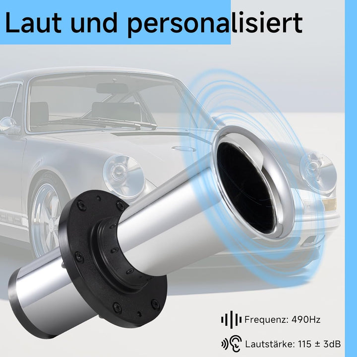 FARBIN Oldtimer Hupe 12V Ahooga Retro Hupe Kit Klassische Vintage Signalhorn Alte für Auto LKW Motor
