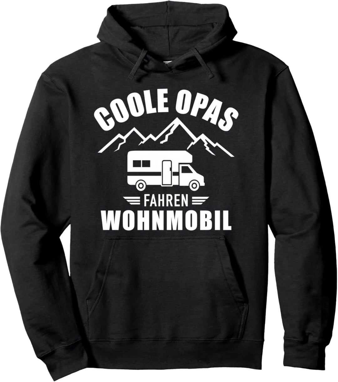 Coole Opas fahren Wohnmobil Spruch für Camping Opa Pullover Hoodie