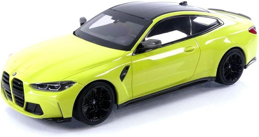 Minichamps 155020120 1:18 BMW M4-2020-Gelb Sammlerstück Miniaturauto, gelb