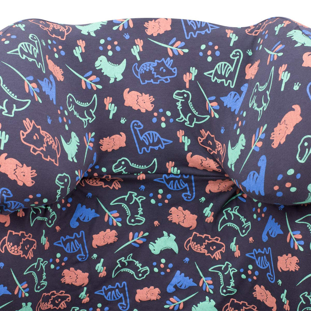 JYOKO Kids Bezug kompatibel mit Cybex Solution Q2 Fix, Q3, Cybex Z Fix, Gb Elian (Happy Dino), HAPPY