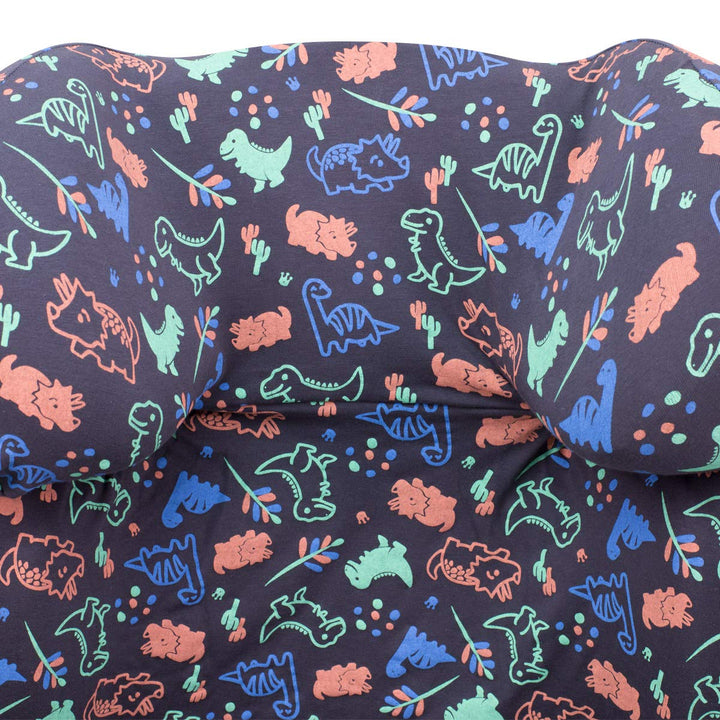 JYOKO Kids Bezug kompatibel mit Cybex Solution Q2 Fix, Q3, Cybex Z Fix, Gb Elian (Happy Dino), HAPPY