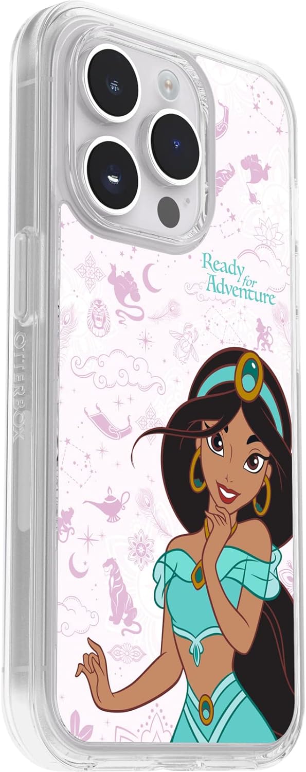 OtterBox Symmetry Series+ Clear Case mit MagSafe für iPhone 14 Pro - Jasmine Adventure, jasmin