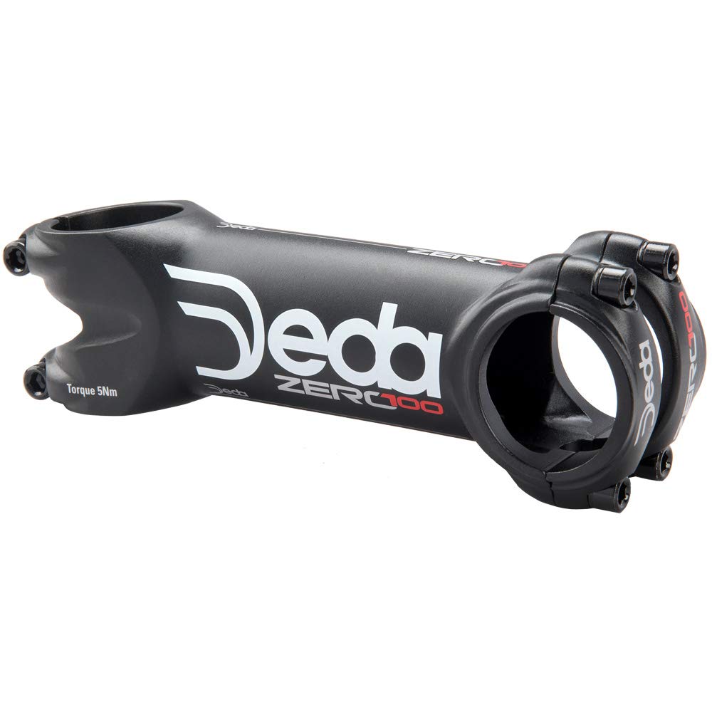 Deda Vorbau Zero 100 8° Schwarz/Weiss 130.0 Millimeter, 130.0 Millimeter