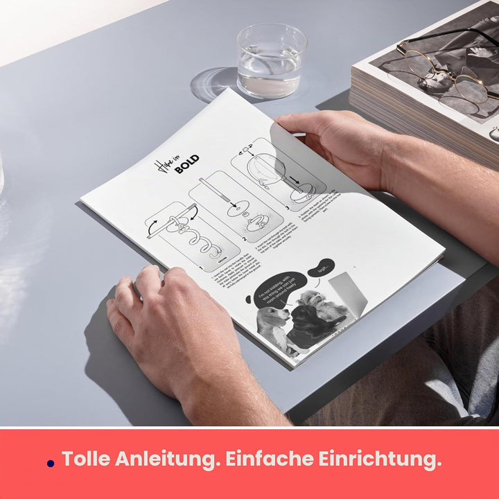 【Robustes einziehbares Hunde-Auslaufkabel】 Die ultimative Hundeleine für draussen - Super Starkes au