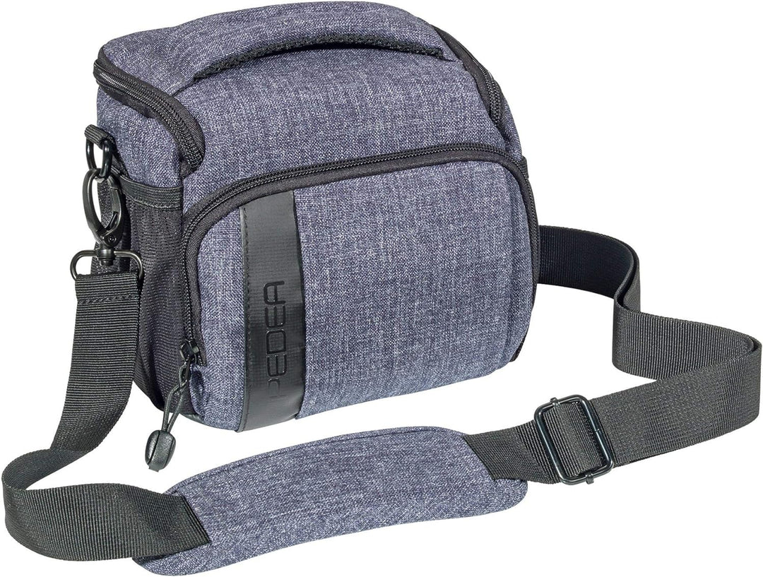 PEDEA DSLR-Kameratasche "Fashion" mit Displayschutzfolie für Panasonic Lumix DMC-G2 / Pentax K-S2 /