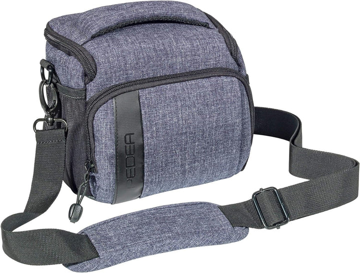 PEDEA DSLR-Kameratasche "Fashion" mit Displayschutzfolie für Panasonic Lumix DMC-G2 / Pentax K-S2 /