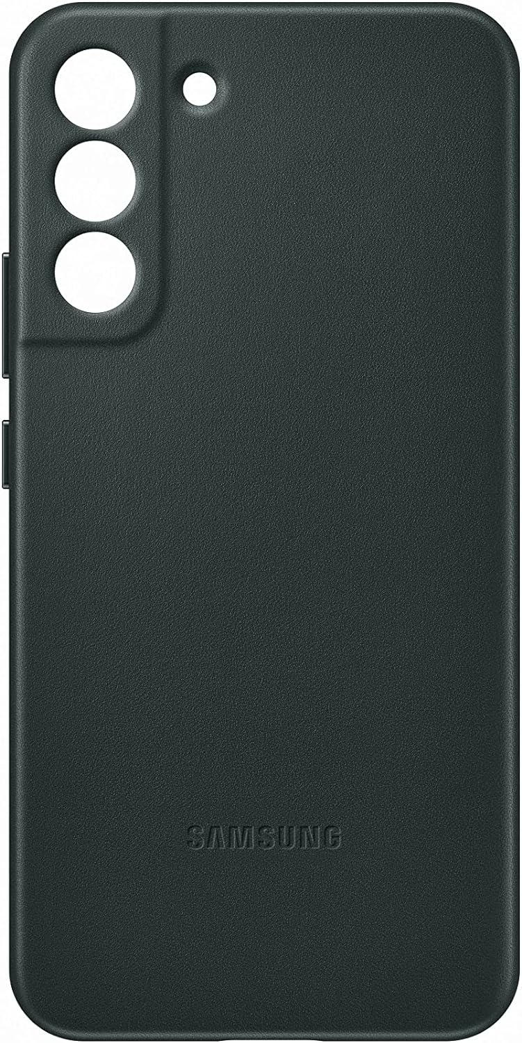 Samsung Leather Smartphone Cover EF-VS906 für Galaxy S22+, Handy-Hülle, echtes Leder, Schutz Case, s