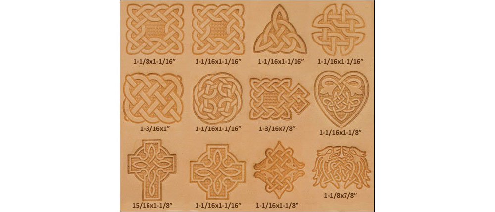 Tandy Leder Factory Keltisches Stempel Set,