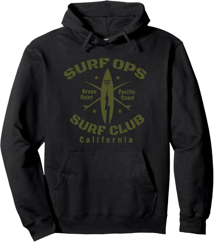 Surf Ops Surf Club Point Bravo Pullover Hoodie