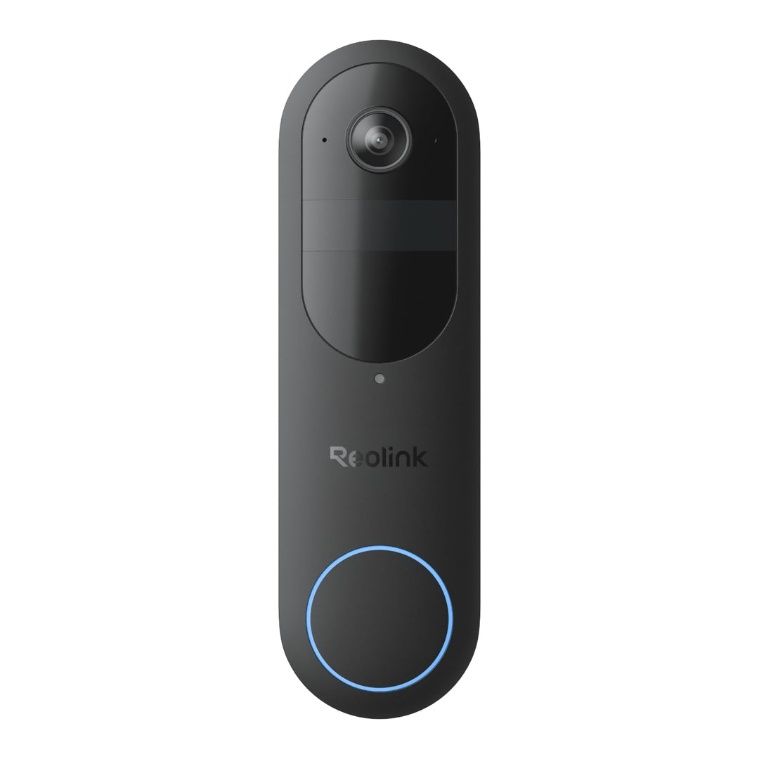Reolink Video Doorbell (2. Gen), 2K 4MP Akku Türklingel mit Kamera, 1:1 Kopf‑Fuss‑Ansicht, Kabellose