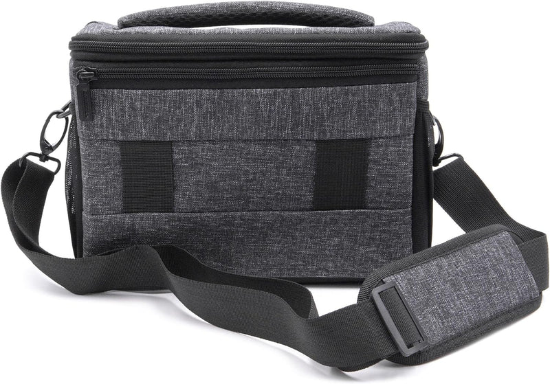 vhbw Kamera-Tasche kompatibel mit Canon EOS 750D, 760D, 77D, 7D, 8000D, 800D, 80D, Kiss Digital X, K