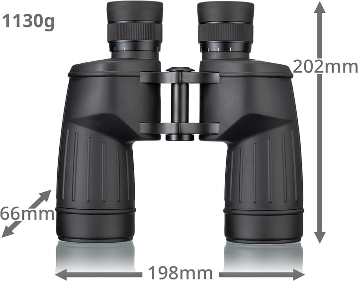 Bresser Astro & Marine Fernglas SF 7x50 WP mit Einzelfokus, leichtem Magnesiumgehäuse, wasserdicht u