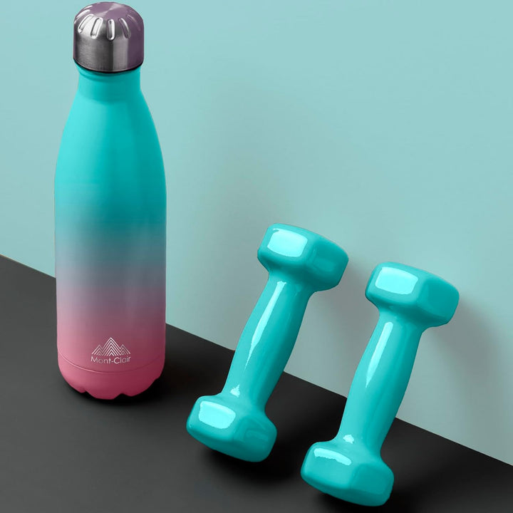 Mont-Clair Trinkflasche Edelstahl - Thermosflasche - BPA-freie - Water Bottle, Edelstahl trinkflasch