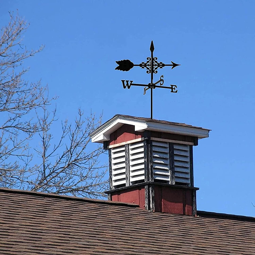 Wetterhahn fürs Dach Wetterhahn Metall Weathervane for Dach - Metall Wetterfahne Mit Pfeil Ornament