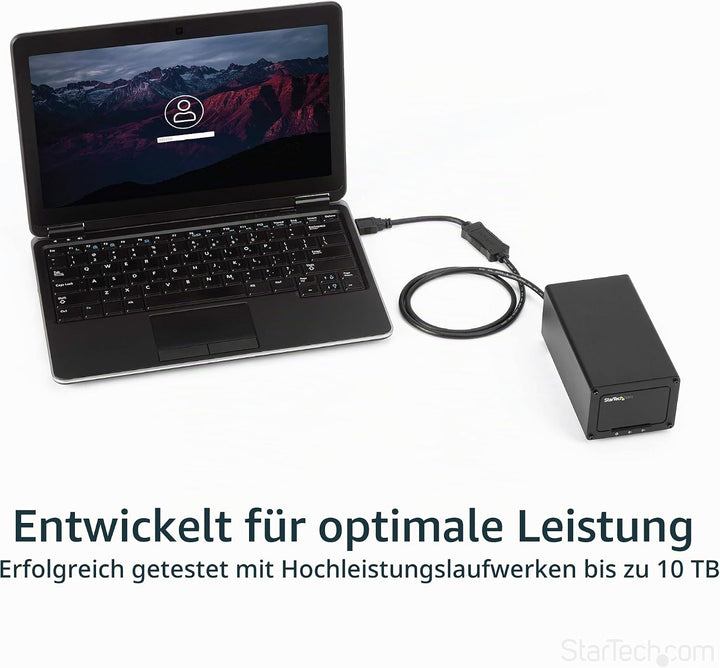 StarTech.com 91 cm USB 3.0 auf eSATA Adapter - 6 Gbit/s USB auf eSATA HDD/SSD/ODD Konverter - eSATA