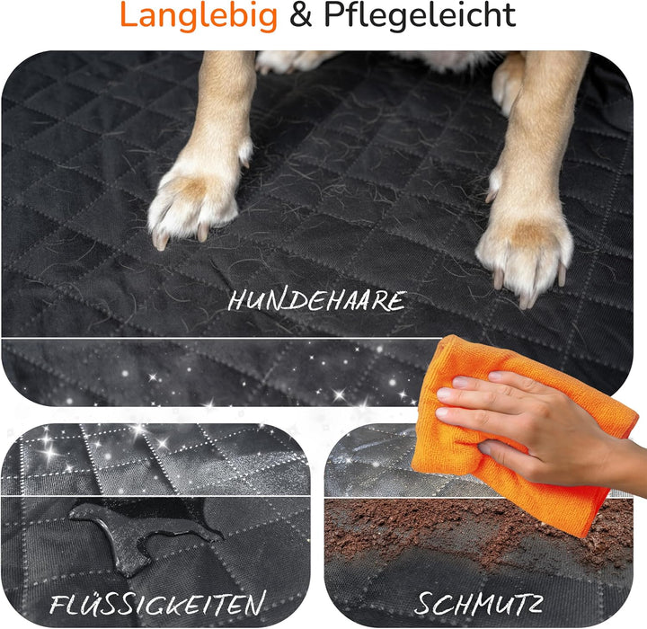 Upgrade4cars Premium Kofferraumschutz Hund mit Ladekantenschutz Wasserdicht & rutschfest | Auto Hund