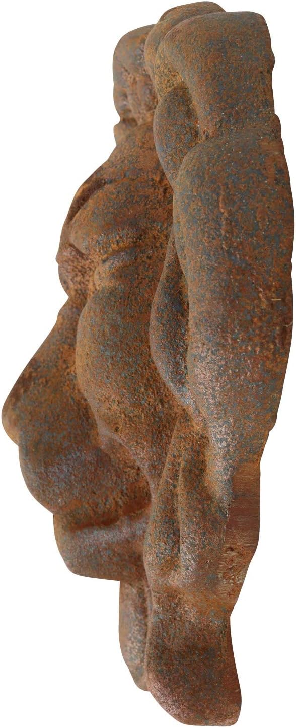 aubaho Löwenkopf Löwe Dekoration Eisen Wandbrunnen Wasserspeier Skulptur Figur e