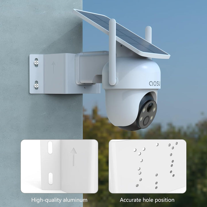 Eckhalterung für AOSU 2K/3MP, 3K/5MP Überwachungskamera Aussen Solar Akku (‎C9C2CA11) (C9C3CA11) (C9