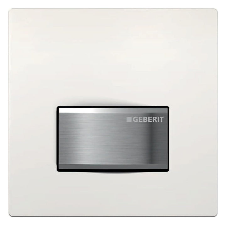 Geberit Fertigmontageset HyTouch pneumatisch 116016115, Design Sigma 50, weiss/verchromt