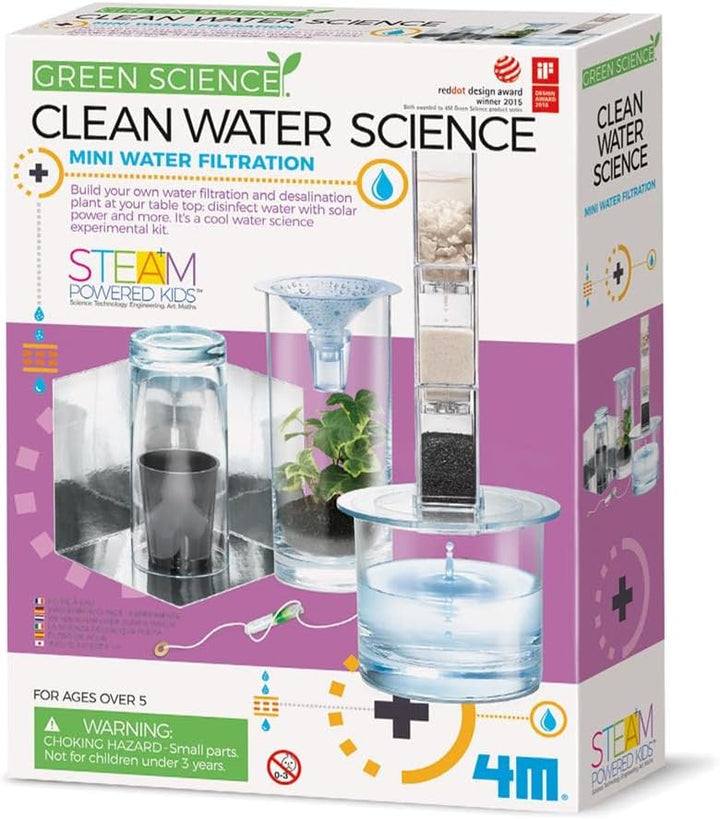 4M Green Science Clean Water Science,Black, 4M Green Science Clean Water Science