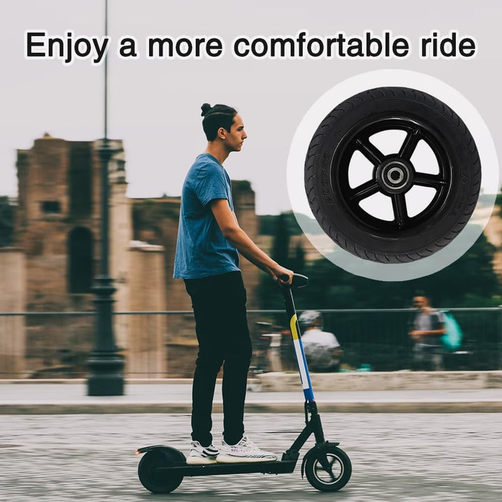 Golgner 8 Zoll E Scooter Reifen, Elektroroller Vollgummireifen 200x50, Nicht Pneumatischer Reifen, S