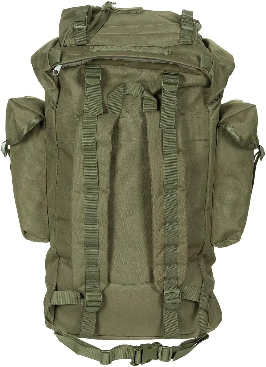MFH BW Kampfrucksack, 65 l, Alu-Aussteifung L Oliv, L Oliv