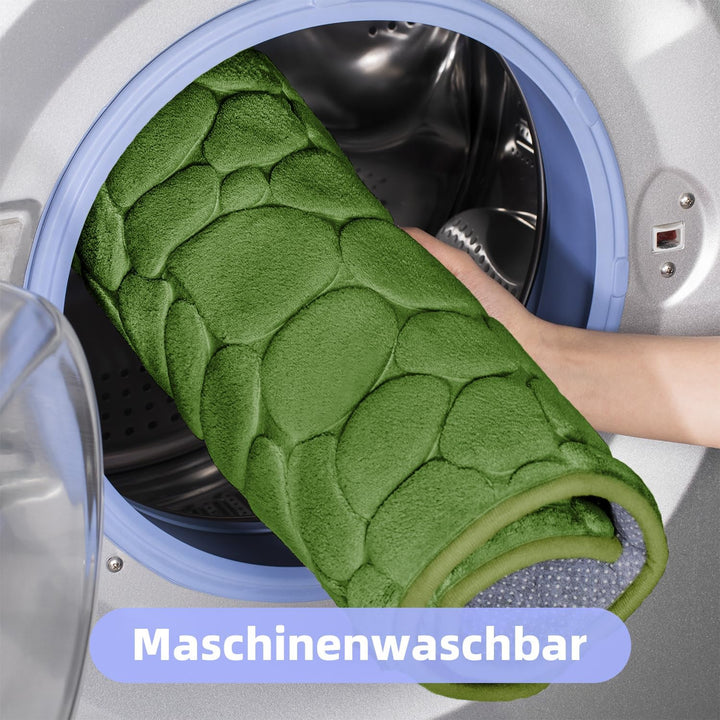 chakme Badematte Memoryschaum Badteppich Memory Foam Duschvorleger Saugfähige Badvorleger Badezimmer