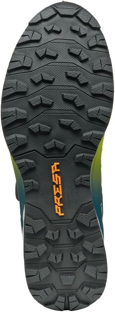 Scarpa Herren Ribelle Run Kalibra HT Schuhe Trailrunningschuhe 40 EU Lime Green Deep Lagoon, 40 EU L
