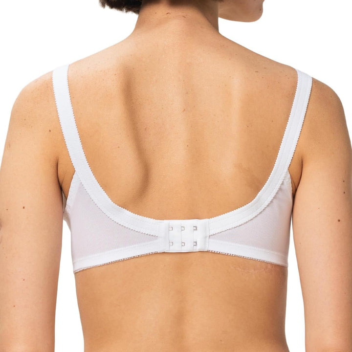 Triumph Damen Doreen X BH ohne Bügel 100C Weiss, 100C Weiss