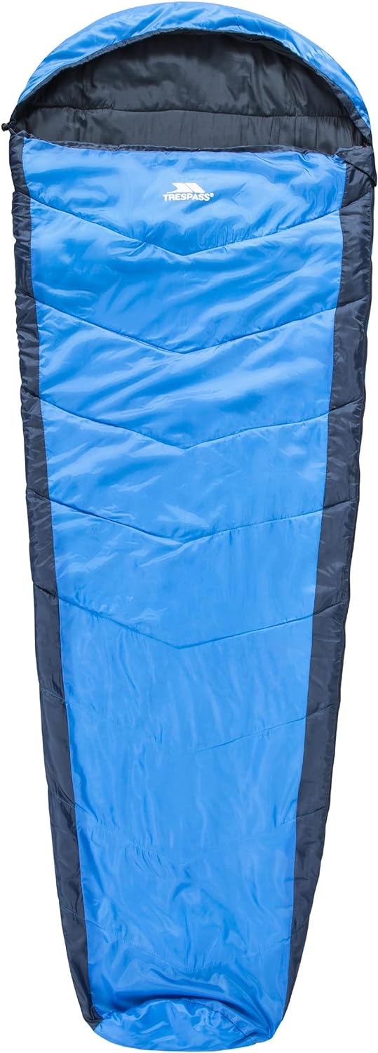 Trespass Doze mit Zweiwegereissverschluss Schlafsack Einheitsgrösse Royal Blue, Einheitsgrösse Royal