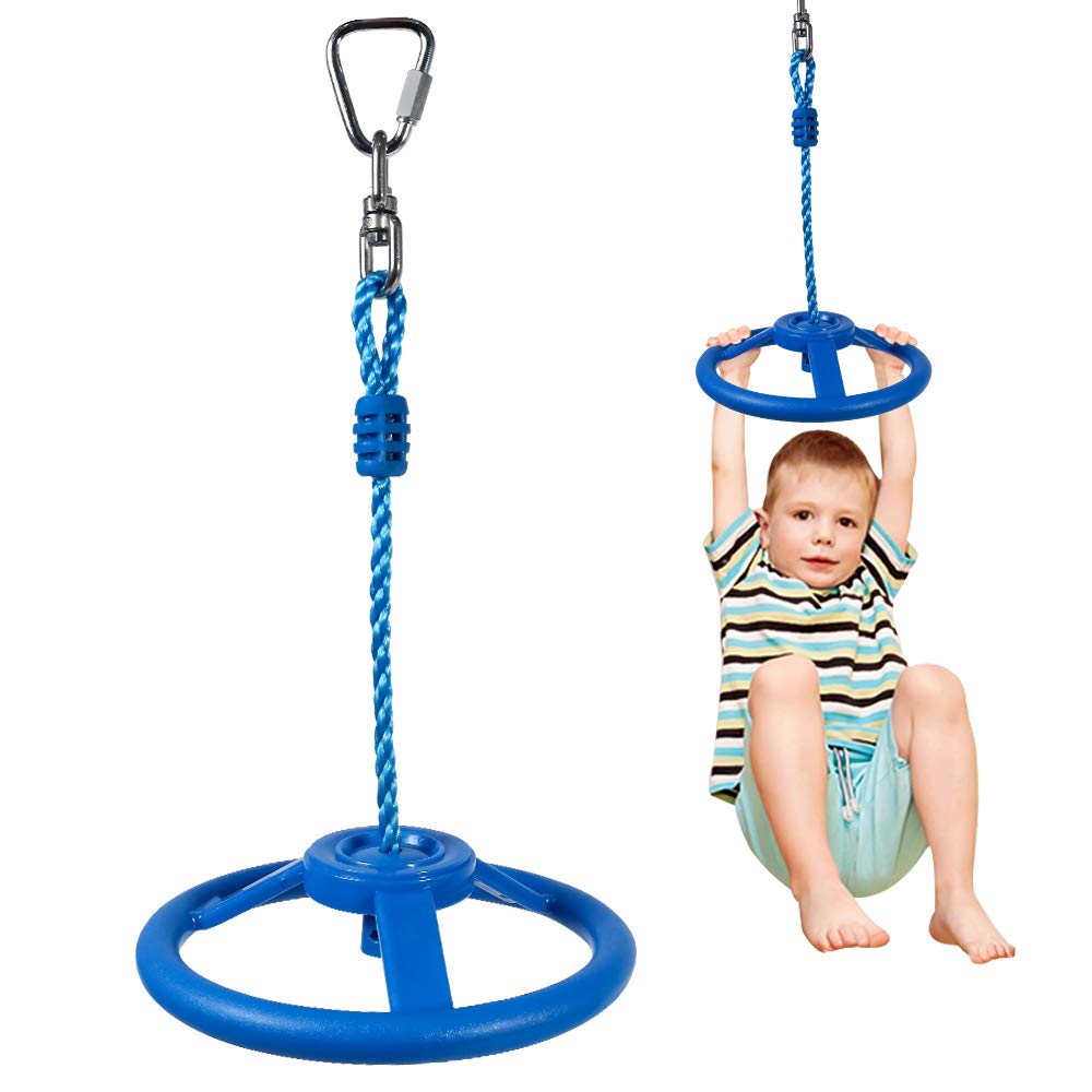 Ninja Rad Klettergerät Schwungrad Slackline Zubehör Outdoor Klettertrainingsgerät Ninja Wheel Affenr