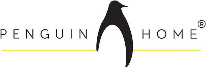 Penguin Home® Beistelltisch, Marmor und Eisen, Weiss und goldfarben, 30.5x30.5x63.5cm