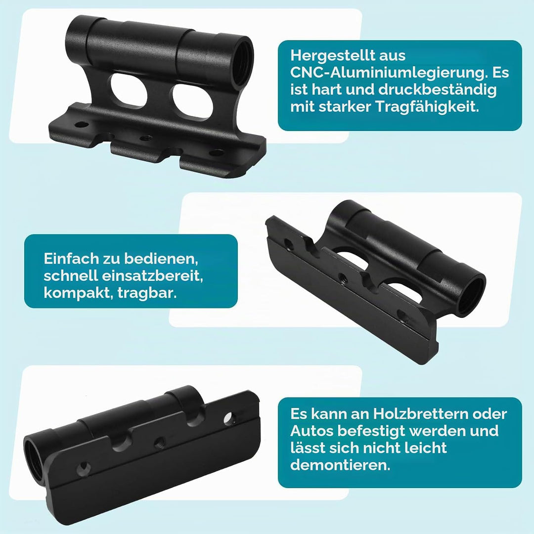 Gabelhalterung, Auto Fahrrad Dachträger Gabelhalterung, Fahrrad Vorderradgabel, Schnellspanner Halte
