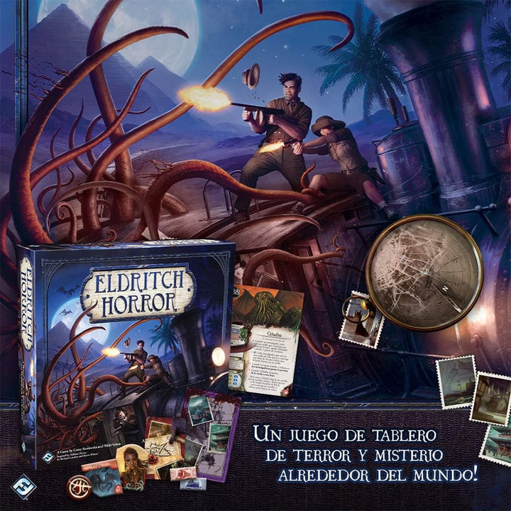 Asmodee - Fantasy Flight Games Eldritch Horror, Einheitsgrösse (FFEH01), 14-99 Jahre