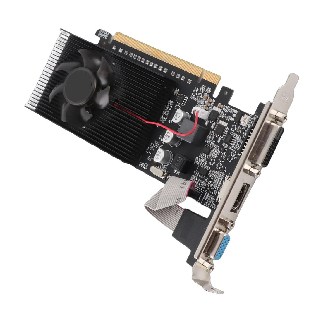 Tonysa Gaming Grafikkarte PCI Express2.0, 1 GB 64 Bit DDR3 Grafikkarte, mit HD Multimedia Schnittste