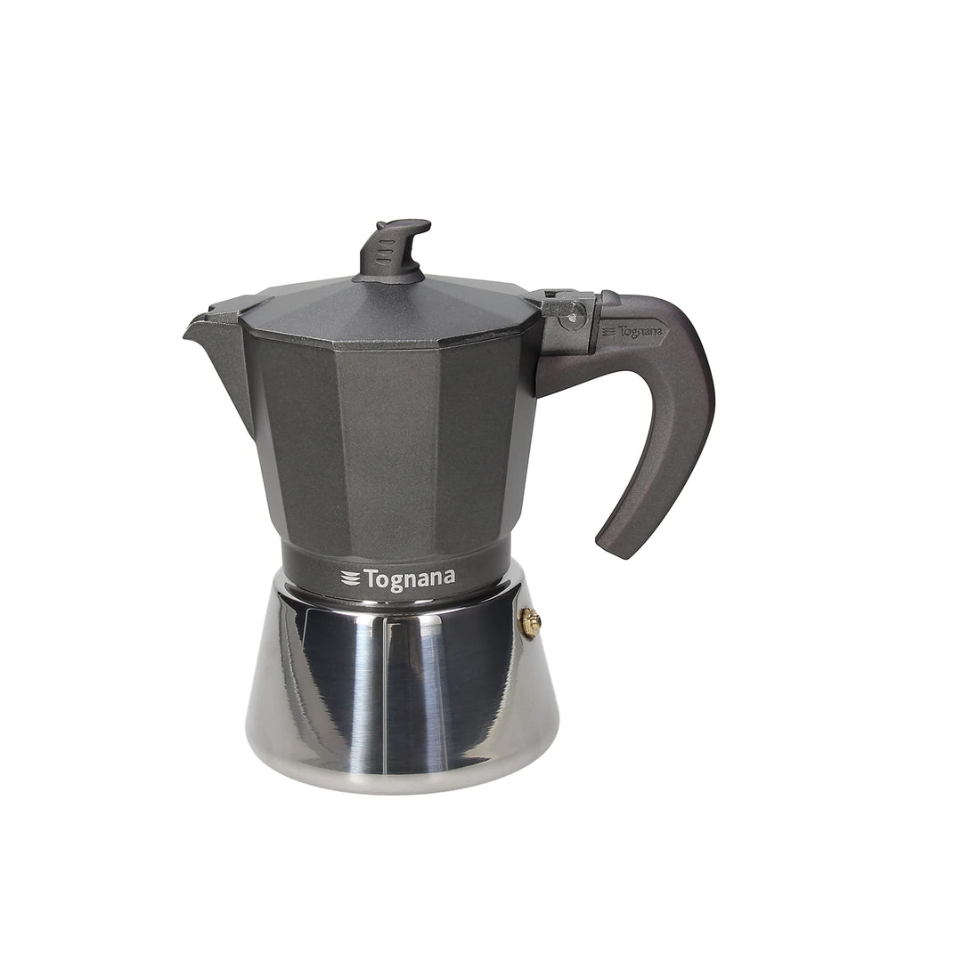 Tognana Ultra Class Induction 6 Cup Coffee Maker 6 tazze Grau, 6 tazze Grau
