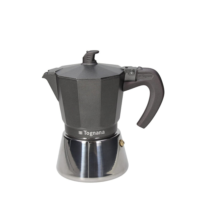 Tognana Ultra Class Induction 6 Cup Coffee Maker 6 tazze Grau, 6 tazze Grau