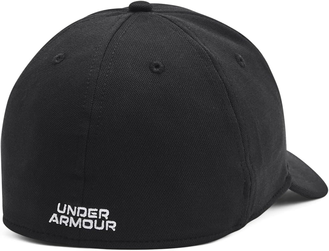 Under Armour Mens Iso-chill ArmourVent Fitted Baseball Cap M-L Schwarz, M-L Schwarz