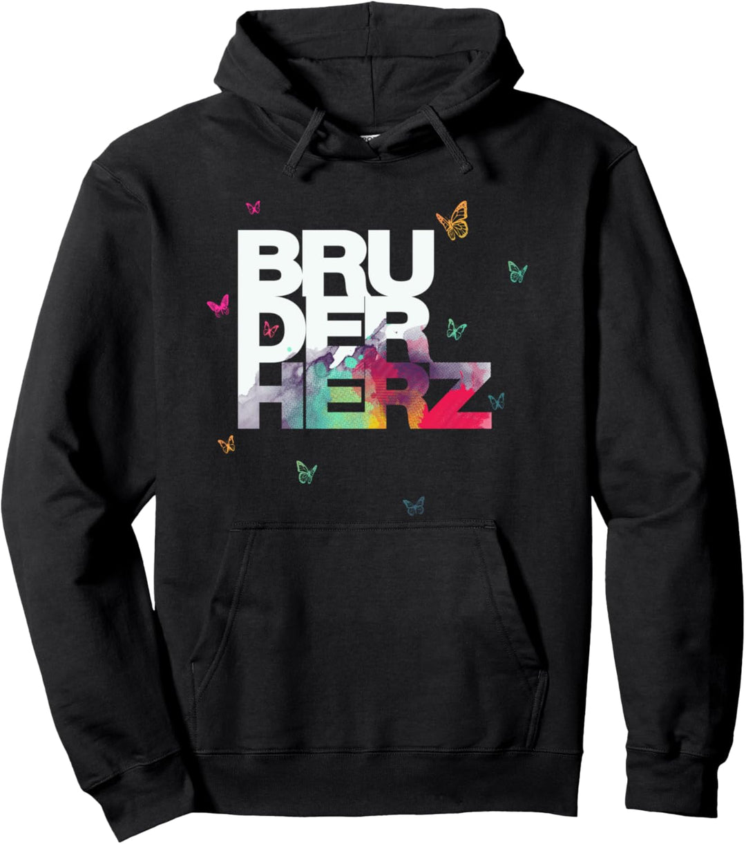 Schöne Idee für deinen Bruder: BRUDERHERZ Pullover Hoodie