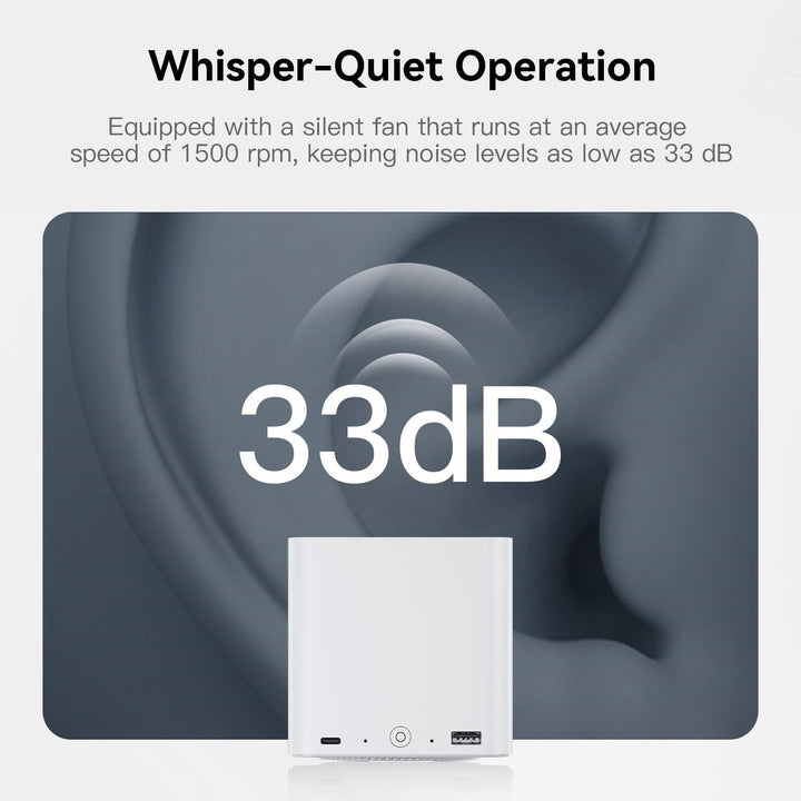 Beelink ME Mini PC, Intel N95 12GB LPDDR5 64GB EMMC NAS Mini Computer, WiFi6, Dual 2,5G LAN, 6*M.2-S