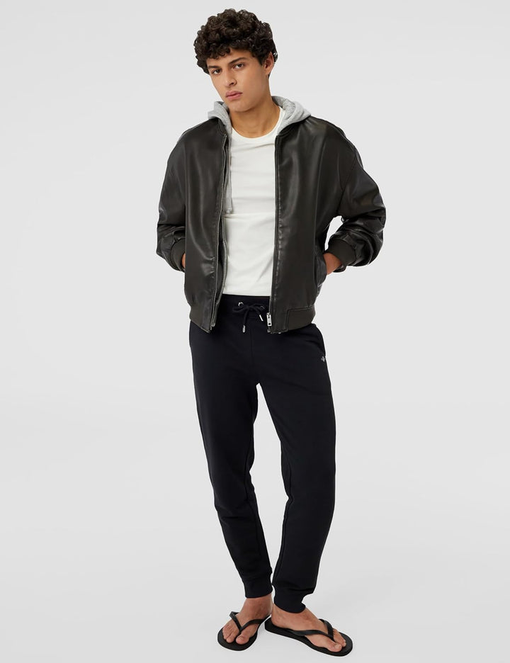 Gant Herren Lässige Hose Reg Shield Sweatpants XS Schwarz, XS Schwarz