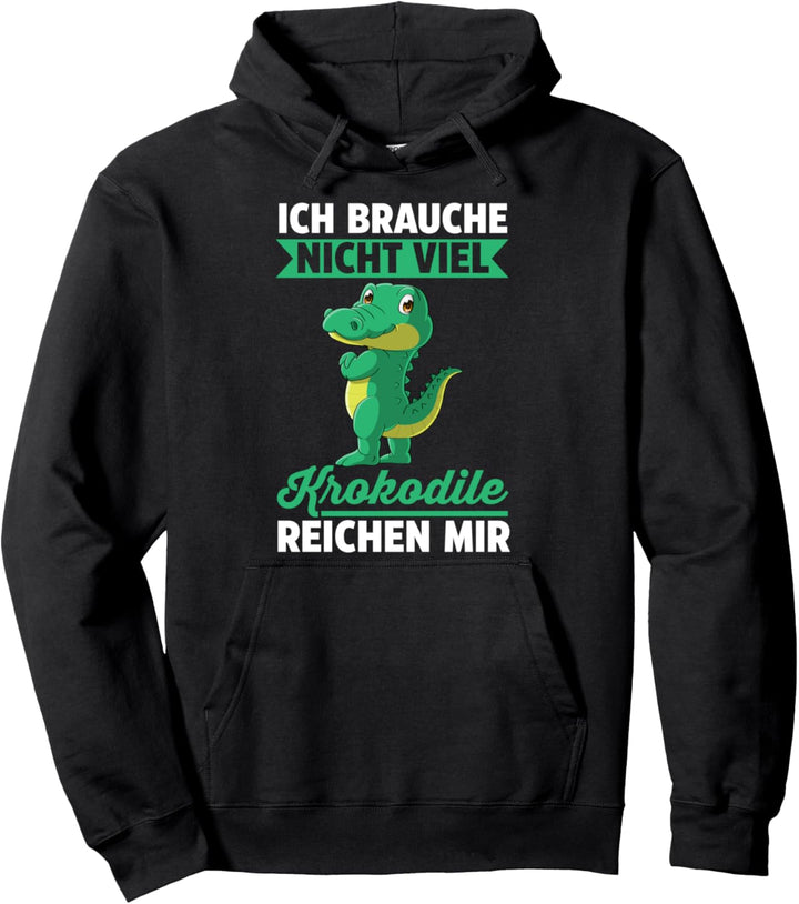 Krokodile Zoo Krokodil Pullover Hoodie